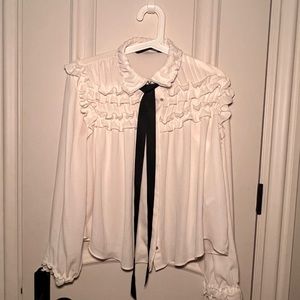 Zara Ruffle Blouse/Shirt